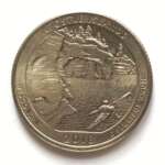 U.S 1/4 Dollar 2018 Apostle Islands, Wisconsin Used