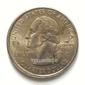 U.S 1/4 Dollar Massachusetts 2000 Used