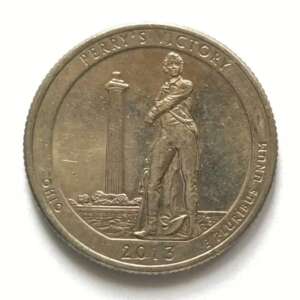 U.S 1/4 Dollar Perry's Victory 2013 Used