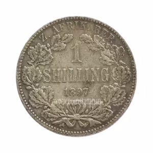 South African Republic 1 Shilling 1892-1897