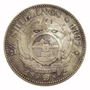 South African Republic 2 1/2 Shillings 