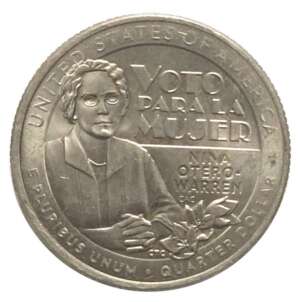 2022 Nina Otero-Warren Quarter Dollar Used
