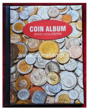 Coin Album  200 Holders Capacity